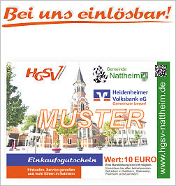 Einkaufsgutscheine für Nattheim