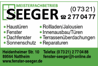 Meisterfachbetrieb Seeger